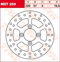 TRW Lucas Bremsscheibe Street starr MST259 220/54/76,5/4mm