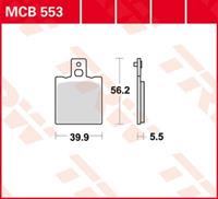 TRW Standaard remblokken, en remschoenen voor de moto, MCB553