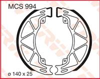 Remschoenen, Remblokken en voor de moto, MCS994