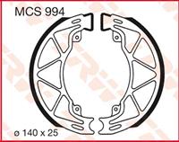 TRW Lucas Bremsbacken MCS994 140x25mm