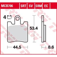 TRW SRT remblokken, en remschoenen voor de moto, MCB706SRT