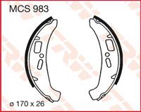 Bremsbackensatz TRW MCS983