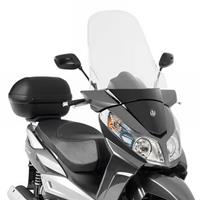 givi Verhoogd transparant windscherm ST, moto en scooter, D650ST