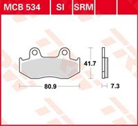 TRW SRM remblokken, en remschoenen voor de moto, MCB534SRM