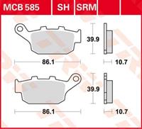 TRW SRM remblokken, en remschoenen voor de moto, MCB585SRM