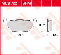 TRW Lucas Bremsbeläge Sintermetall Scooter MCB722SRM 99,6x38