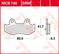 TRW SRM remblokken, en remschoenen voor de moto, MCB746SRM