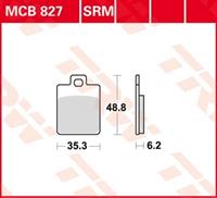 TRW SRM remblokken, en remschoenen voor de moto, MCB827SRM