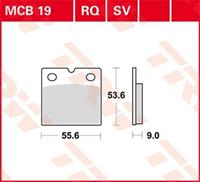 TRW Standaard remblokken, en remschoenen voor de moto, MCB19