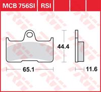 TRW Lucas Bremsbeläge Sintermetall Offroad MCB756SI 65,1x44,