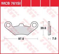 TRW Lucas Bremsbeläge Sintermetall Offroad MCB761SI 97x39,6x