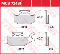 TRW Lucas Bremsbeläge Sintermetall Offroad MCB724SI 62,0/82,