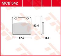 TRW Standaard remblokken, en remschoenen voor de moto, MCB542