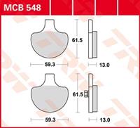 TRW Standaard remblokken, en remschoenen voor de moto, MCB548