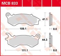TRW Standaard remblokken, en remschoenen voor de moto, MCB833