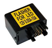 Paaschburg & Wunderlich Blinkrelais 12V 1-100W 7-polig für Suzuki (auch für LED)