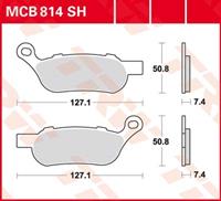 TRW SV/SH Remblokken, en remschoenen voor de moto, MCB814SH