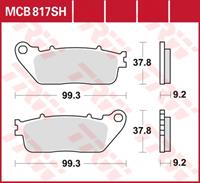 TRW SV/SH Remblokken, en remschoenen voor de moto, MCB817SH