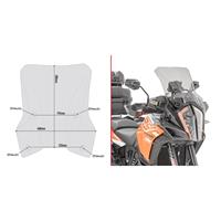 givi Getint vervangwindscherm S, Windscherm moto en scooter, D7706S