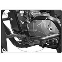 Givi Sturzbügel TN1142 für Honda CBF 125/CB 125 F schwarz