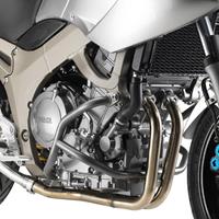 GIVI Valbeugel, Valbeugels voor de moto, TN347 Zwart gepoedercoat staal onderzijde