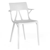 A.I Stapelbarer Sessel / Durch künstliche Intelligenz entworfen - Kartell - Weiß