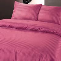 zensation Satin Point - Fuchsia 1-persoons (140 x 200/220 cm + 1 kussensloop) Dekbedovertrek