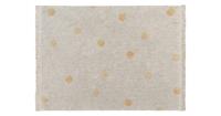 Lorena Canals Teppich Hippy Dots Natural, Honey 120x160 cm