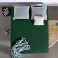 homecare Home Care HC Dubbel Jersey Hoeslaken - Botanical Groen 80/90/100 x 200 cm