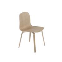 Muuto Visu Esstischstuhl mit Holzgestell Eiche