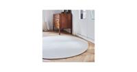 EVA Interior Rond vloerkleed wollen Wit - Cobble Stone