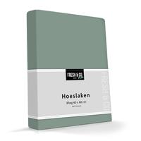 Fresh&Co Kids Jersey Hoeslaken Kids - Groen Wiegje - 40 x 80/90