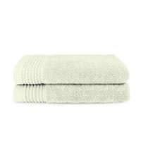 theonetowelling The One Towelling 2-PACK: Handdoek Deluxe - 60 x 110 cm - Creme