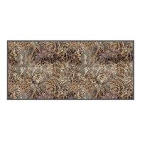 Leen Bakker Mat Universal Snake - bruin - 67x150 cm