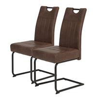 Home24 Sledestoelen Bovina (set van 2), 