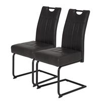 Home24 Sledestoelen Bovina (set van 2), 