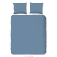 Leen Bakker HIP dekbedovertrek uni ice blue - blauw - 140x200/220 cm