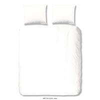 Leen Bakker HIP dekbedovertrek uni white - wit - 140x200/220 cm