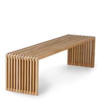 HKliving bank slatted teak 45 x 160 x 43