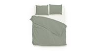 Zo! Home Satinado Dekbedovertrekset Uni Katoen Satijn - iron grey 200x200/220cm