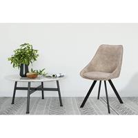 Home24 Gestoffeerde stoelen Cowboy (set van 2), 