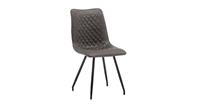 Furnihaus Eetkamerstoel Kick - Antraciet - Set van 2
