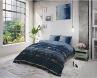 Sleeptime Elegance Scratchy - Blue Dekbedovertrek 2-persoons (200 x 220 cm + 2 kussenslopen) Dekbedovertrek