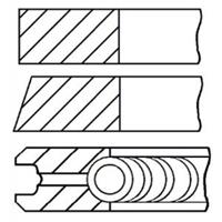 goetzeengine GOETZE ENGINE Zuigerveer FORD,FIAT,CHRYSLER 08-138400-00 71715336 Zuigerveerset