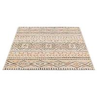 Leen Bakker Vloerkleed Star - beige - 160x230 cm