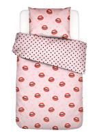 Covers & Co Kiss My Sass dekbedovertrekset van katoen perkal 200TC - inclusief kussenslopen