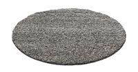 Himalaya Basic Rond Shaggy vloerkleed Taupe Hoogpolig- 80 CM ROND
