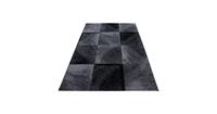 PLUS Vloerkleed Grijs / Zwart Laagpolig- 80x150 CM