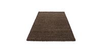 Himalaya Basic Shaggy vloerkleed Bruin Hoogpolig- 300x400 CM