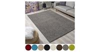 Loca Impression Shaggy Vloerkleed Grijs Hoogpolig- 120x170 CM